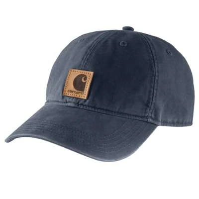 Carhartt Hats: 100289 412 Navy Cotton Canvas Odessa Cap Carhartt Hats: 100289 412 Navy Cotton Canvas Odessa Cap -Wrangler Store 100289412 1
