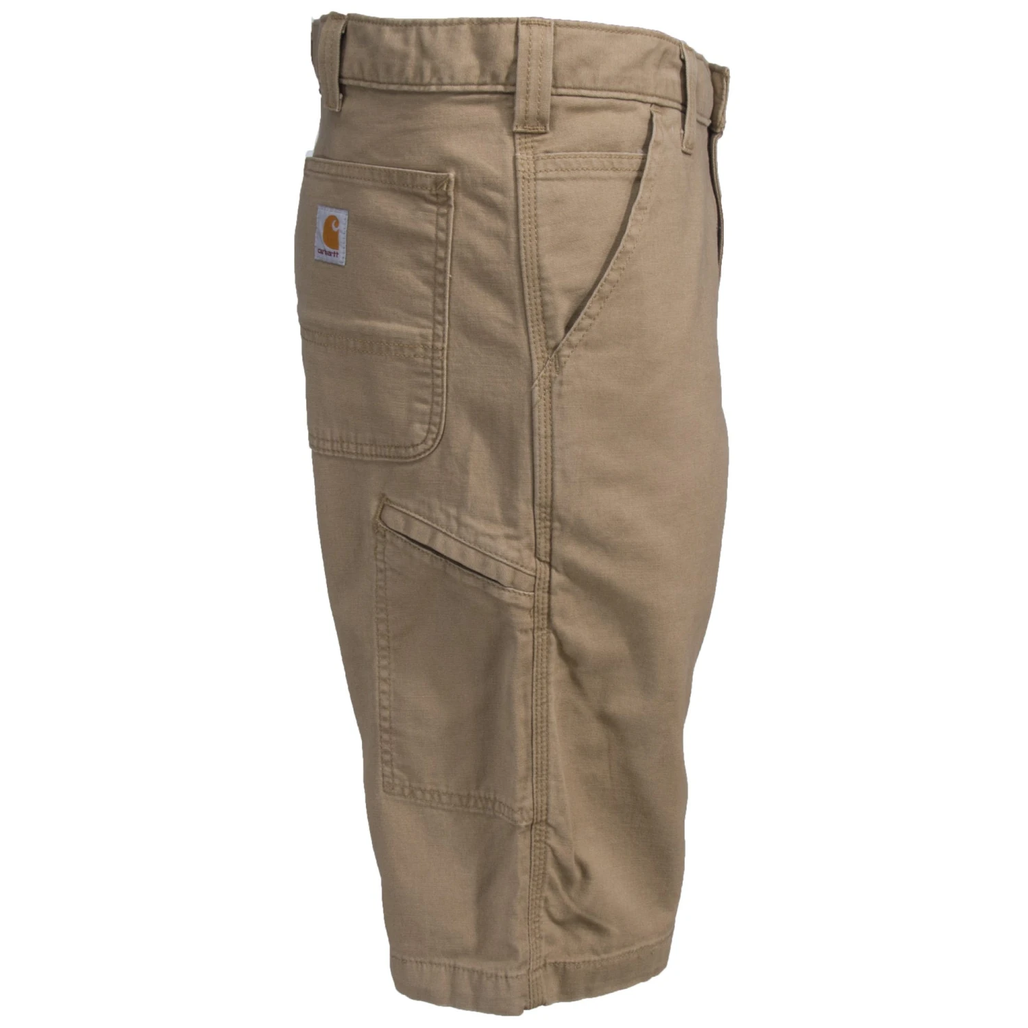 Carhartt Shorts: Men's Rugged Flex Dark Khaki 103110 253 13-Inch Shorts Carhartt Shorts: Men's Rugged Flex Dark Khaki 103110 253 13-Inch Shorts -Wrangler Store 103110 253 1