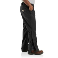 Carhartt Pants: Men's 104675 BLK Black Storm Defender Relaxed Fit Midweight Pant -Wrangler Store 104675 blk avr ms22 b