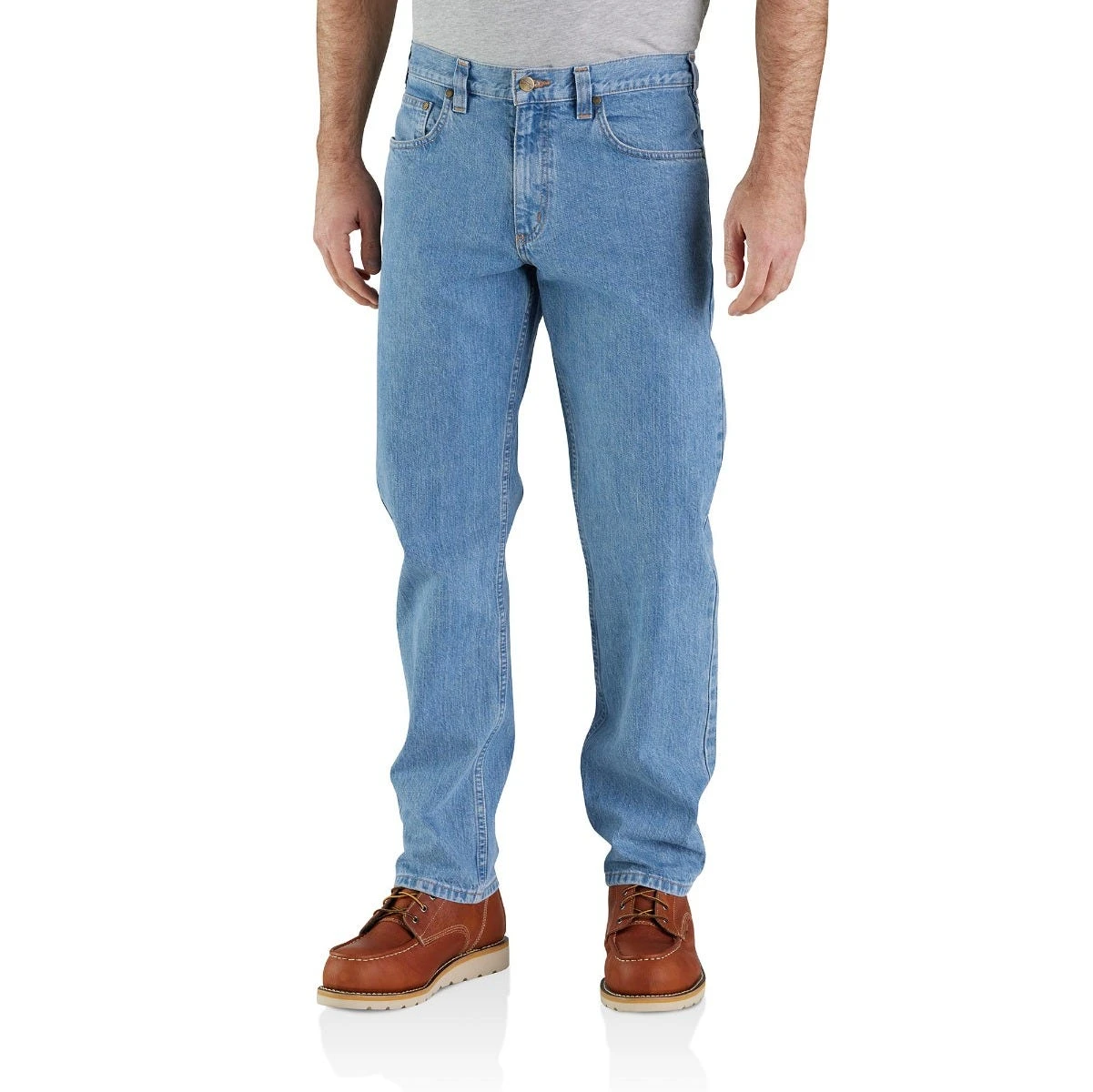 Carhartt Jeans: Men's 105119 H83 Cove Relaxed Fit 5 Pocket Work Jean Carhartt Jeans: Men's 105119 H83 Cove Relaxed Fit 5 Pocket Work Jean -Wrangler Store 105119 h83 mf22 b