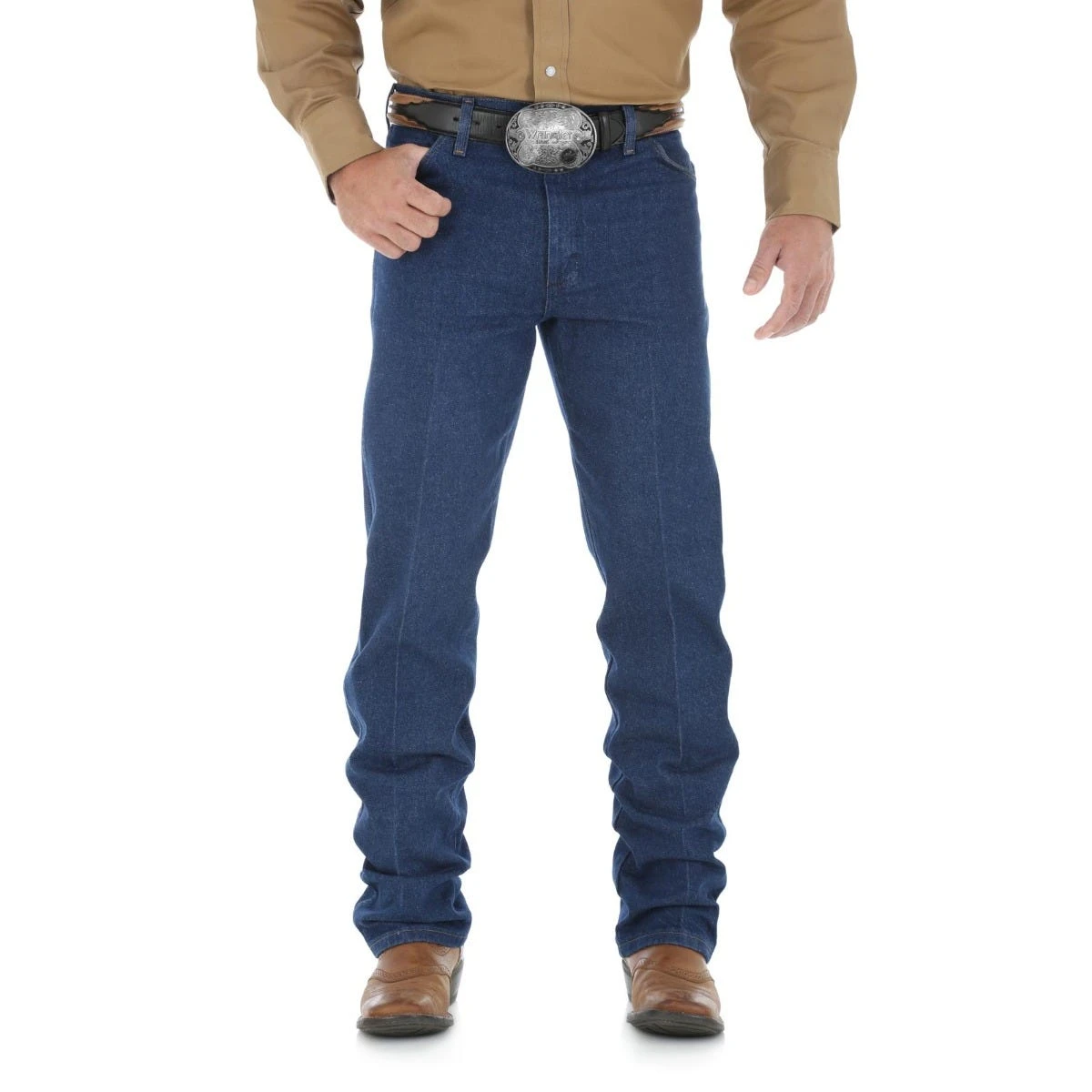 Wrangler Jeans: Men's 13MWZPW Prewashed Indigo Cowboy Cut Original Fit Jeans Wrangler Jeans: Men's 13MWZPW Prewashed Indigo Cowboy Cut Original Fit Jeans -Wrangler Store 13mwzpw bf01 swbb prd 1