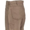 Carhartt Jeans: Men's Khaki Flame-Resistant Canvas Jeans FRB159 GKH