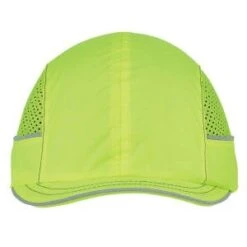 Ergodyne Caps: Men's 8950 Lime Skullerz Micro Brim Bump Cap -Wrangler Store 23331 8950 bump cap lime micro brim front