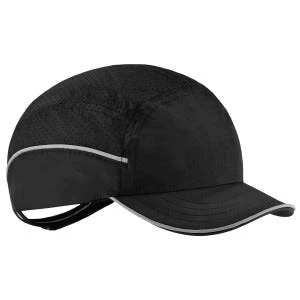 Ergodyne Caps: Men's 8955 Black Skullerz Lightweight Short Brim Bump Cap Ergodyne Caps: Men's 8955 Black Skullerz Lightweight Short Brim Bump Cap -Wrangler Store 23366 8955 lightweight bump cap black short 3q