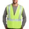 CornerStone Vests: High Visibility Yellow Safety Vest CSV400