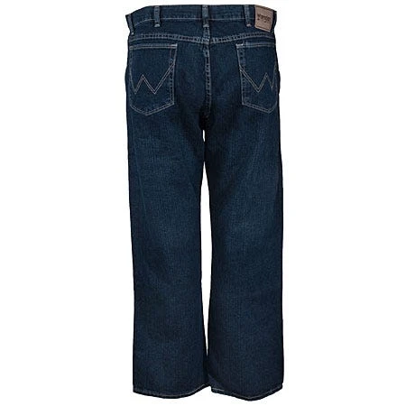 Wrangler Jeans: Men's Dark Blue 31000 UN Rugged Wear Relaxed Straight Fit Jeans Wrangler Jeans: Men's Dark Blue 31000 UN Rugged Wear Relaxed Straight Fit Jeans -Wrangler Store 31000un wranglerb 01