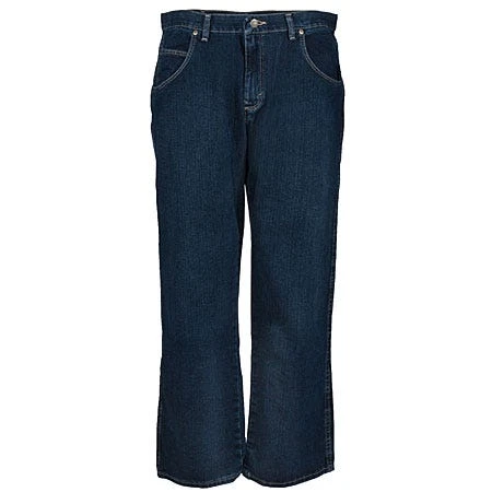 Wrangler Jeans: Men's Dark Blue 31000 UN Rugged Wear Relaxed Straight Fit Jeans Wrangler Jeans: Men's Dark Blue 31000 UN Rugged Wear Relaxed Straight Fit Jeans -Wrangler Store 31000un wranglerf 01