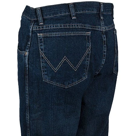 Wrangler Jeans: Men's Dark Blue 31000 UN Rugged Wear Relaxed Straight Fit Jeans Wrangler Jeans: Men's Dark Blue 31000 UN Rugged Wear Relaxed Straight Fit Jeans -Wrangler Store 31000un wranglerl 01