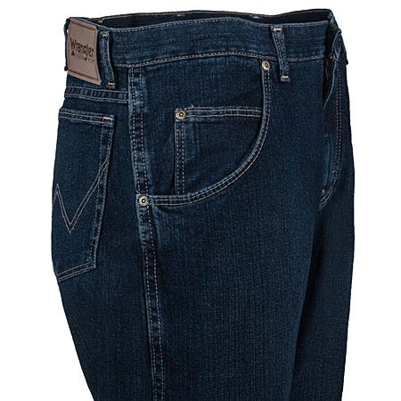 Wrangler Jeans: Men's Dark Blue 31000 UN Rugged Wear Relaxed Straight Fit Jeans Wrangler Jeans: Men's Dark Blue 31000 UN Rugged Wear Relaxed Straight Fit Jeans -Wrangler Store 31000un wranglerr 01