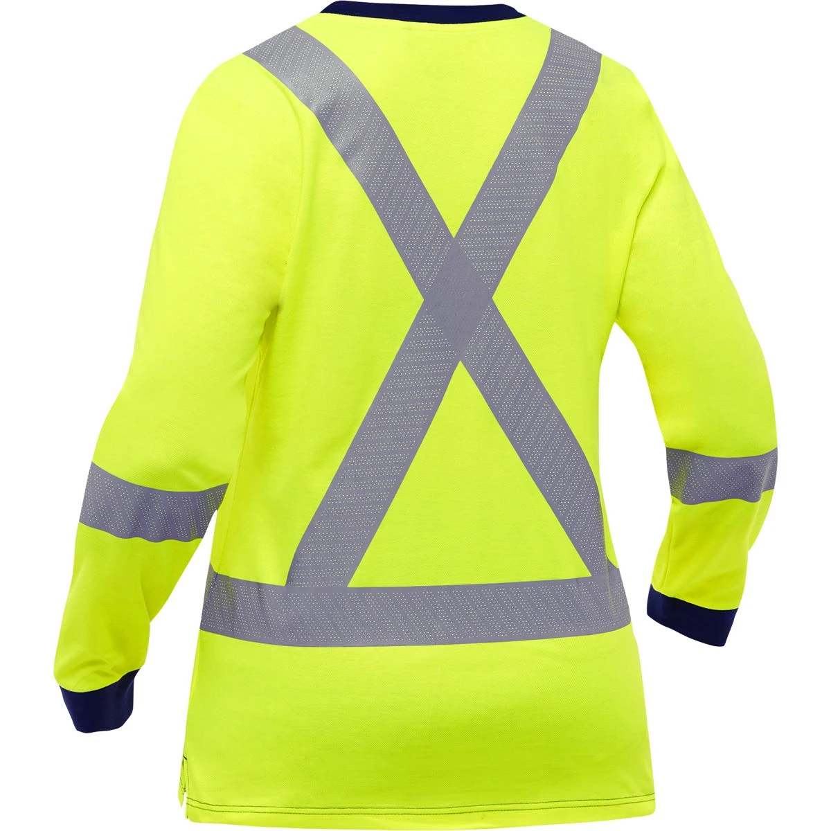Bisley By PIP Shirts: Women's 313W6118X Y Yellow ANSI Type R Class 3 CSA Z96 X-Back Long Sleeve Shirt Bisley By PIP Shirts: Women's 313W6118X Y Yellow ANSI Type R Class 3 CSA Z96 X-Back Long Sleeve Shirt -Wrangler Store 313w6118x y omb