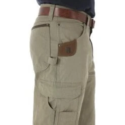 Wrangler Riggs Pants: Men's Bark 3W060 BR Ripstop Ranger Pants 3 Wrangler Riggs Pants: Men's Bark 3W060 BR Ripstop Ranger Pants -Wrangler Store 3w060br bd01 swbd prd