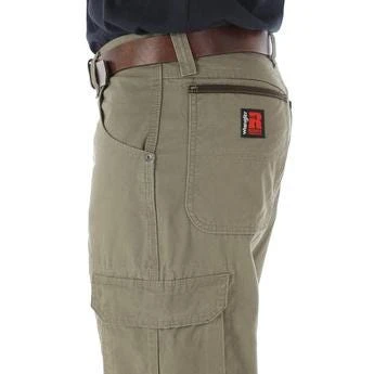 Wrangler Riggs Pants: Men's Bark 3W060 BR Ripstop Ranger Pants Wrangler Riggs Pants: Men's Bark 3W060 BR Ripstop Ranger Pants -Wrangler Store 3w060br bd02 swbd prd