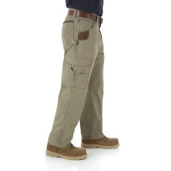 Wrangler Riggs Pants: Men's Bark 3W060 BR Ripstop Ranger Pants Wrangler Riggs Pants: Men's Bark 3W060 BR Ripstop Ranger Pants -Wrangler Store 3w060br bs01 swbb prd