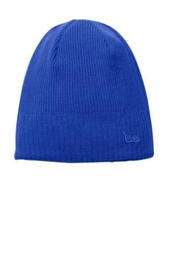New Era Hats: Men's NE900 CB Cool Blue Knit Beanie