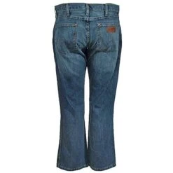 Wrangler Jeans: Men's Retro 77MWZ RW Slim Fit Boot Cut River Wash Jeans 3 Wrangler Jeans: Men's Retro 77MWZ RW Slim Fit Boot Cut River Wash Jeans -Wrangler Store 77mwzrw wranglerb 01
