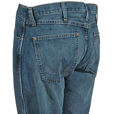 Wrangler Jeans: Men's Retro 77MWZ RW Slim Fit Boot Cut River Wash Jeans Wrangler Jeans: Men's Retro 77MWZ RW Slim Fit Boot Cut River Wash Jeans -Wrangler Store 77mwzrw wranglerl 01