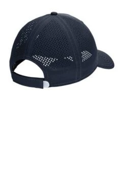 New Era Hats: Men's NE406 DN Deep Navy Perforated Performance Cap -Wrangler Store 9489 deepnavy 3 ne406deepnavyflatback2 337w