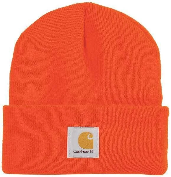 Carhartt Hats: Bright Orange Acrylic Watch Cap A18 BOG Carhartt Hats: Bright Orange Acrylic Watch Cap A18 BOG -Wrangler Store a18 bog