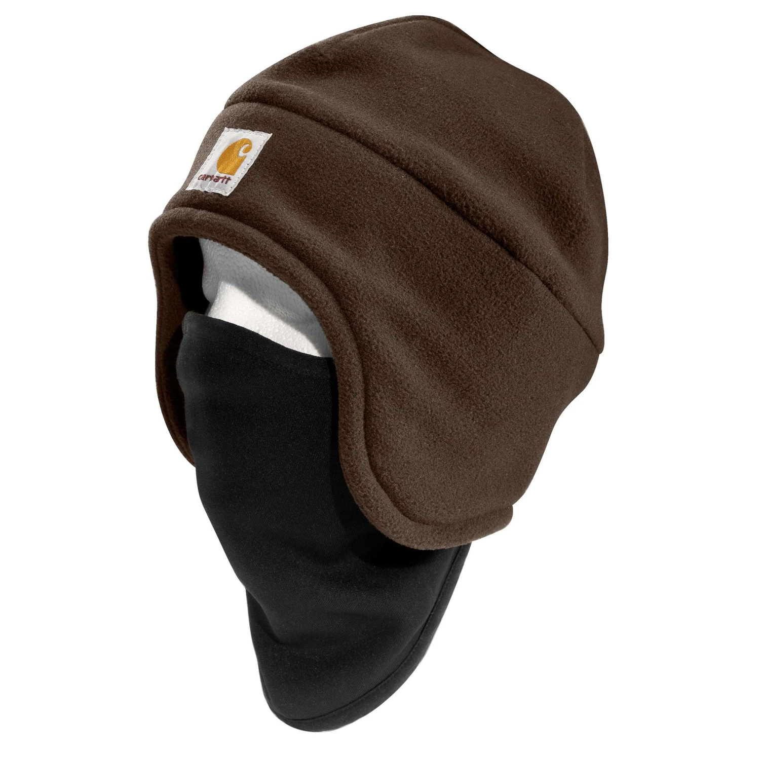 Carhartt Hats: A202 DKB Dark Brown Fleece 2-In-1 Headwear Carhartt Hats: A202 DKB Dark Brown Fleece 2-In-1 Headwear -Wrangler Store a202dkb