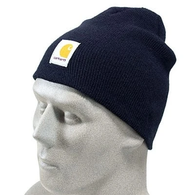 Carhartt Hats: Acrylic Knit Beanie A205 BLK Carhartt Hats: Acrylic Knit Beanie A205 BLK -Wrangler Store a205blk