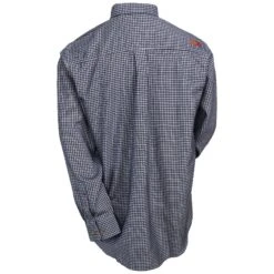 Ariat FR Work Shirts: Flame-Resistant CAT 2 Men's 10013513 Blue Plaid Twill Work Shirt -Wrangler Store ariat 1001 checker b 01