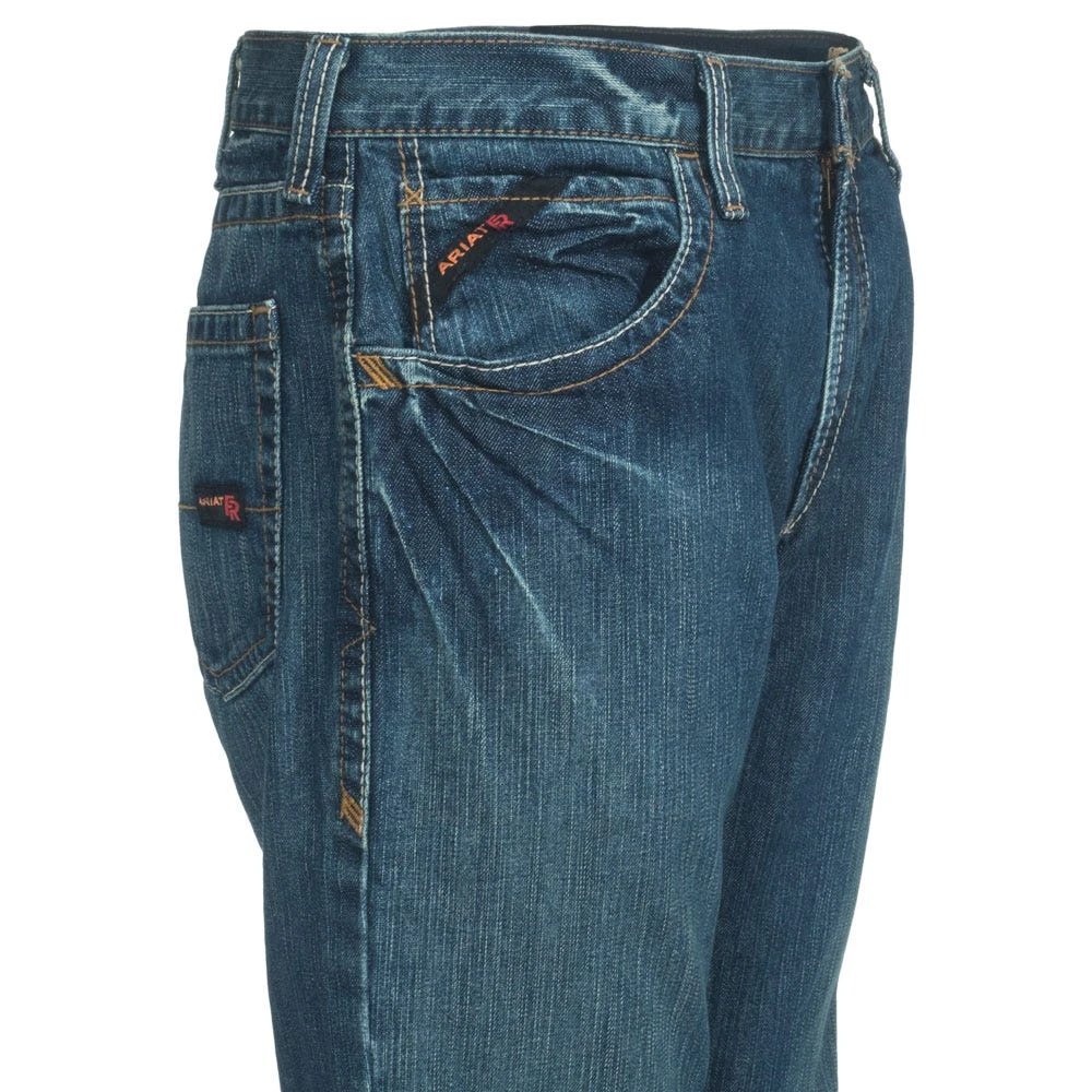Ariat Jeans: Men's 10015160 Flame-Resistant Slim Straight Leg Clay Work Jeans Ariat Jeans: Men's 10015160 Flame-Resistant Slim Straight Leg Clay Work Jeans -Wrangler Store ariat fr 10015160 r 01