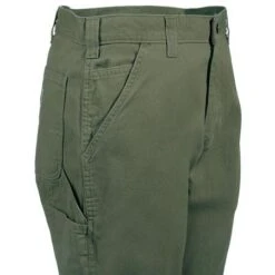 Carhartt Pant: B324 ARG Men's Army Green Relaxed Fit Dungarees -Wrangler Store b324arg carharttr 01