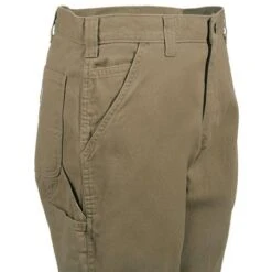 Carhartt Pants: Men's B324 DKH Dark Khaki Relaxed Fit Cotton Pants 3 Carhartt Pants: Men's B324 DKH Dark Khaki Relaxed Fit Cotton Pants -Wrangler Store b324dkh carharttr 01