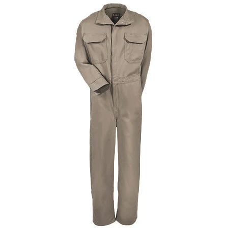 Bulwark Coveralls: Men's CEB2 KH Flame-Resistant Cotton Khaki Coveralls Bulwark Coveralls: Men's CEB2 KH Flame-Resistant Cotton Khaki Coveralls -Wrangler Store bulwark ceb2kh f 01