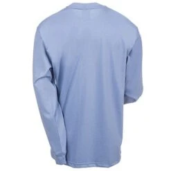 Carhartt Force Shirts: Men's Force Medium Blue Flame Resistant 100235 465 Work Shirt -Wrangler Store carhartt 100235 465 b 01