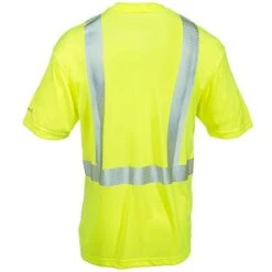 Carhartt Force Shirts: Men's 100495 323 Lime High Visibility Force Work Shirt -Wrangler Store carhartt 100495323 b 01