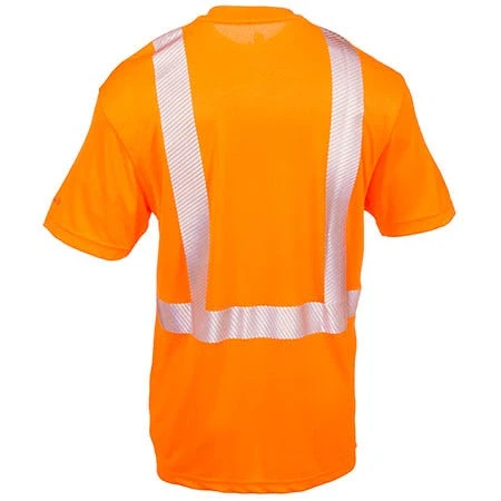 Carhartt Force Shirts: Men's Force Orange 100495 824 Hi Vis Short Sleeve Work Shirt Carhartt Force Shirts: Men's Force Orange 100495 824 Hi Vis Short Sleeve Work Shirt -Wrangler Store carhartt 100495824 b 01