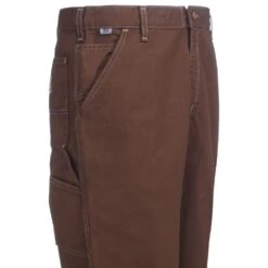 Carhartt Pants: Men's Flame-Resistant Cotton Blend Dungaree Pants 100791 246 -Wrangler Store carhartt 100791246 r 01