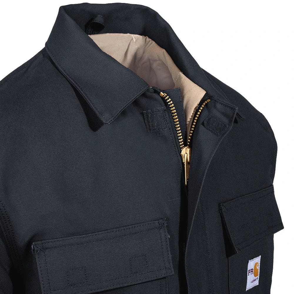 Carhartt Coats: Men's 101618 001 Flame Resistant Cotton Duck Lined Coat Carhartt Coats: Men's 101618 001 Flame Resistant Cotton Duck Lined Coat -Wrangler Store carhartt 101618 001 cd 01