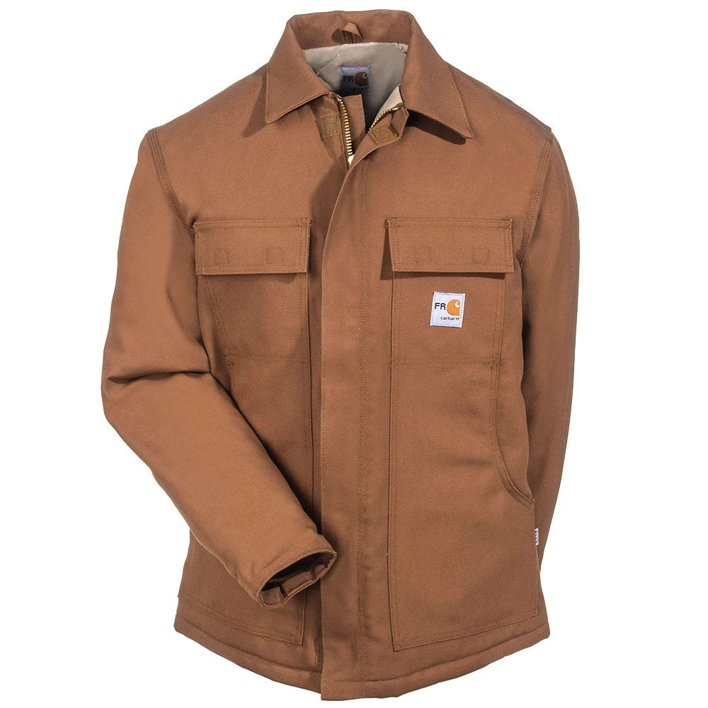 Carhartt Coats: Men's Flame Resistant 101618 211 Cotton Duck Lined Traditional Coat Carhartt Coats: Men's Flame Resistant 101618 211 Cotton Duck Lined Traditional Coat -Wrangler Store carhartt 101618 211 f 01