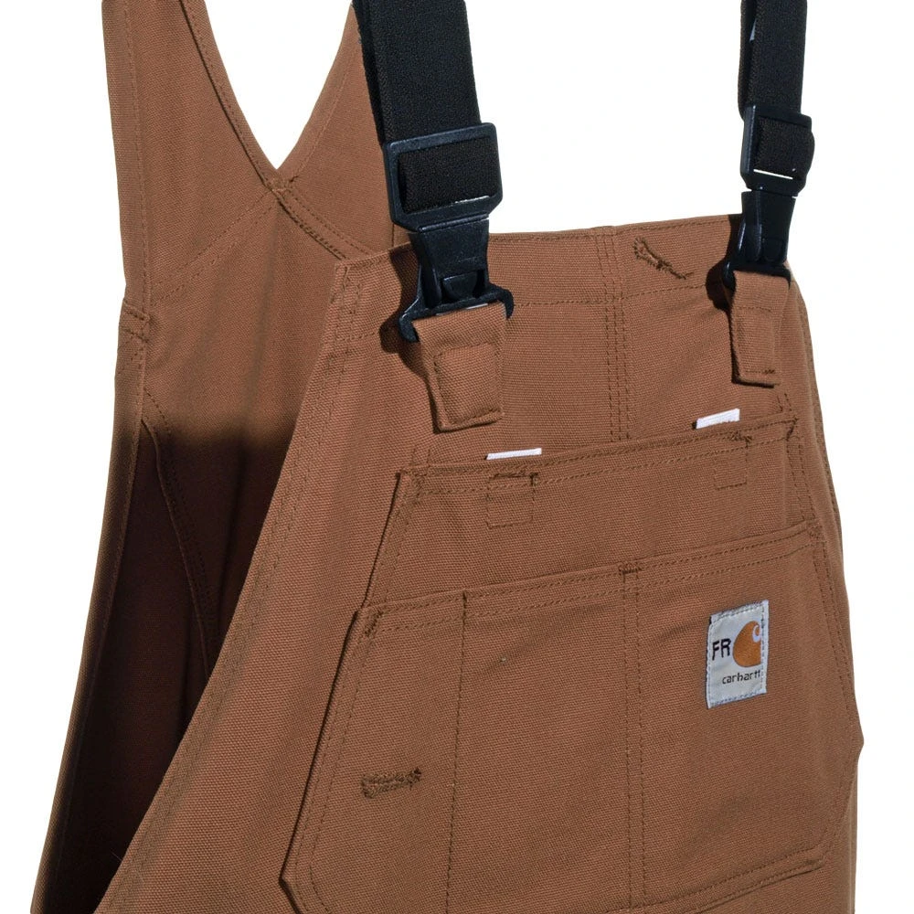 Carhartt Overalls: Men's 101626 211 FR Quilt Lined Cotton Duck Bib Overalls Carhartt Overalls: Men's 101626 211 FR Quilt Lined Cotton Duck Bib Overalls -Wrangler Store carhartt 101626 211 fd 01 1 1