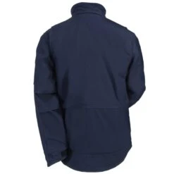 Carhartt Coats: Men's 102182 410 Dark Navy FR Quick Duck Coat