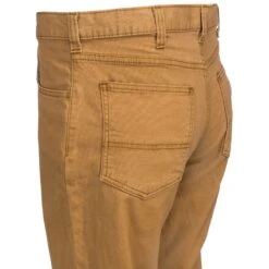 Carhartt Pants: Men's 102517 918 Brown Hickory Rigby Rugged Flex Canvas Five-Pocket Pants -Wrangler Store carhartt 102517 918 l 01