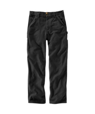 Carhartt Dungarees: Men's B111 BLK Black Flannel-Lined Duck Dungarees Carhartt Dungarees: Men's B111 BLK Black Flannel-Lined Duck Dungarees -Wrangler Store detail b111 blk a 2