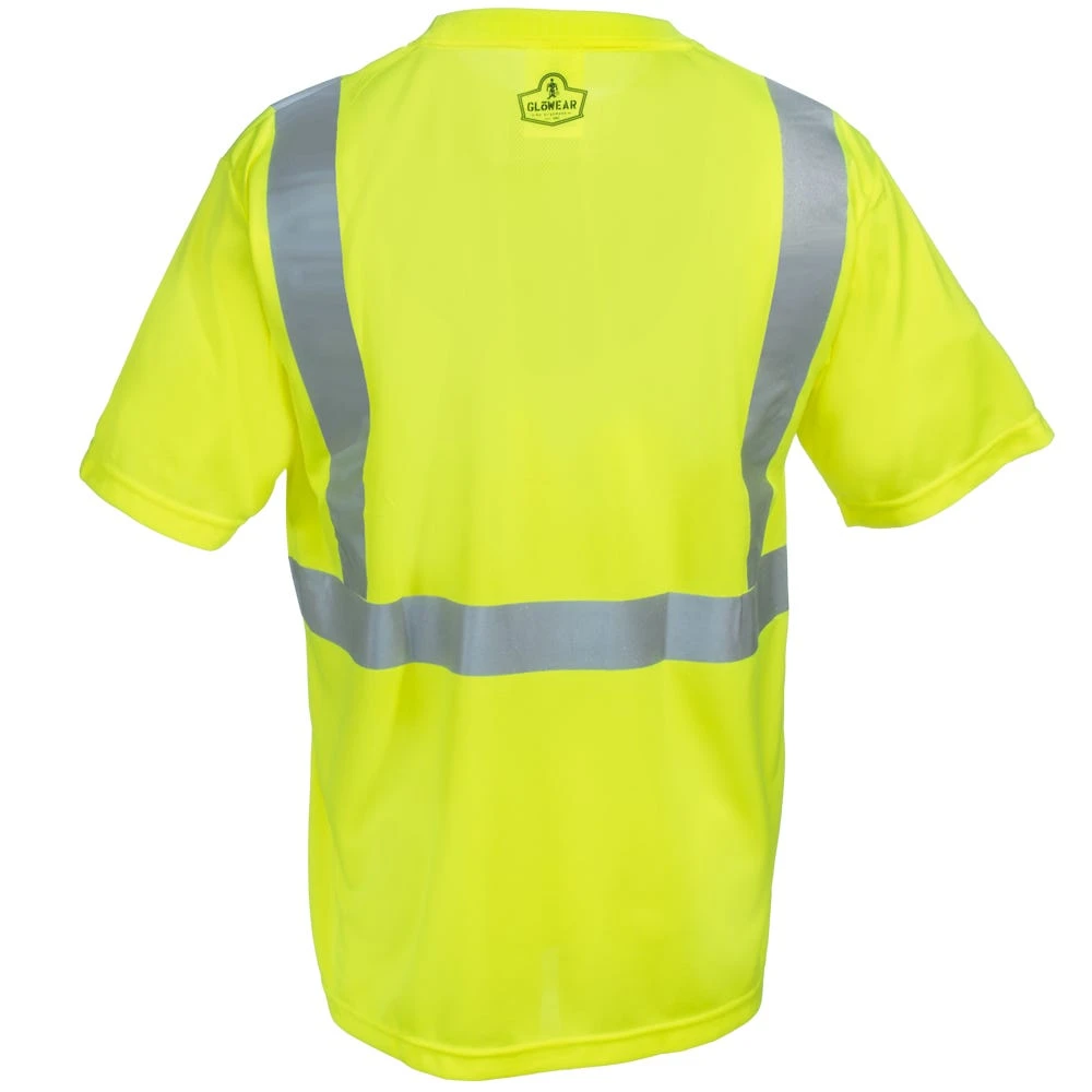 Ergodyne GloWear Men's 8289 Class 2 Economy Hi-Vis Lime Green T-Shirt Ergodyne GloWear Men's 8289 Class 2 Economy Hi-Vis Lime Green T-Shirt -Wrangler Store ergodyne 8289 lime b 01