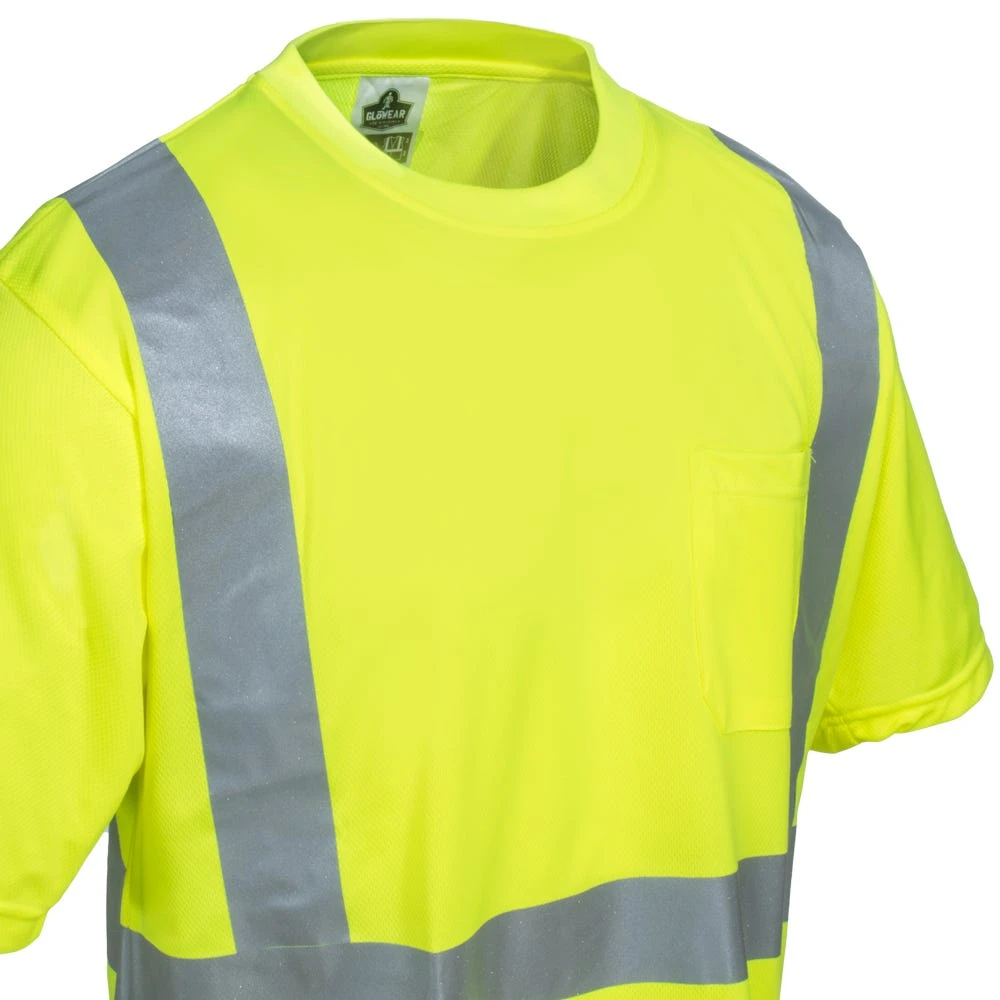 Ergodyne GloWear Men's 8289 Class 2 Economy Hi-Vis Lime Green T-Shirt Ergodyne GloWear Men's 8289 Class 2 Economy Hi-Vis Lime Green T-Shirt -Wrangler Store ergodyne 8289 lime cd 01