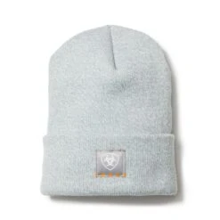 Ariat Rebar Hat: Womens's 10032878 Gray Rebar Watch Cap