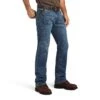 Ariat Rebar Jeans: Men's 10041081 Rico M7 DuraStretch Edge Stackable Straight Leg Jean
