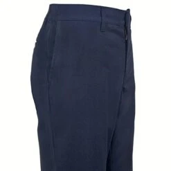 Dickies Pants: Women's Dark Navy FP121 DN Flat Front Stretch Twill Pants -Wrangler Store fp121dnv dickiesr 01