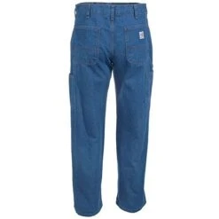 Carhartt Jeans: Men's FRB13 DNM Denim Flame Resistant Dungaree Jeans 3 Carhartt Jeans: Men's FRB13 DNM Denim Flame Resistant Dungaree Jeans -Wrangler Store frb13dnm carharttb 01