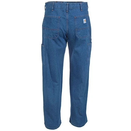 Carhartt Jeans: Men's FRB13 DNM Denim Flame Resistant Dungaree Jeans Carhartt Jeans: Men's FRB13 DNM Denim Flame Resistant Dungaree Jeans -Wrangler Store frb13dnm carharttb 01