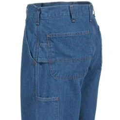 Carhartt Jeans: Men's FRB13 DNM Denim Flame Resistant Dungaree Jeans 2 Carhartt Jeans: Men's FRB13 DNM Denim Flame Resistant Dungaree Jeans -Wrangler Store frb13dnm carharttl 01