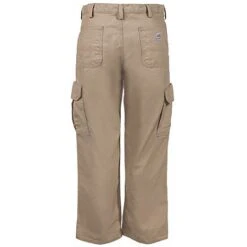 Carhartt Pants: Men's Khaki Flame Resistant Canvas Cargo Pants FRB240 GKH -Wrangler Store fu1