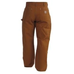 Carhartt Pants: Men's B01 BRN Brown Duck Work Pants -Wrangler Store image 58954
