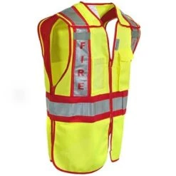 OccuNomix Vests: Hi-Visibility Public Safety Fire Vest LUX PSF -Wrangler Store image 70212